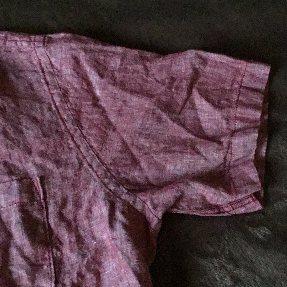 NWOT Amazon Essentials button down - Picture 4 of 6